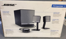 Bose Companion 3 Series II Speaker System, Tested / Works. picture