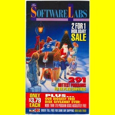 THE SOFTWARE LABS catalog games computers DOS 1992 christmas WOLFENSTEIN3D spear picture