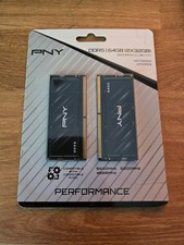 PNY 64GB (2x32GB) DDR5 5600MHz SODIMM Laptop RAM Kit MN64GK2D55600-TB NEW SEALED picture