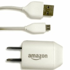 Amazon Kindle Power Adapter Home Travel Wall Charger + Micro USB Data Cable BU2S picture