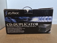 I/O Magic IOM-DM2 CD Duplicator 2 Drive Optical USB 2.0 52x Open Box picture