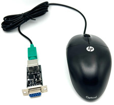 Commodore 64 1351 Compatible Optical Mouse with Adapter (Geos etc) - USA Seller picture