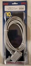 Apple II, II Plus, IIe to ImageWriter II Serial Cable - DB25 to Din-8 - NOS picture
