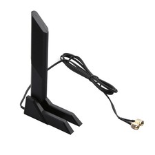 WiFi 6 6E Antenna Tri-Band 6GHz 5GHz 2.4GHz RP-SMA Male For PC Desktop Computer picture