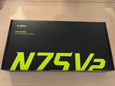 VGN N75 V2 Pink 75% Wireless Mechanical Keyboard RGB Hot Swap Tri-Mode Knob picture