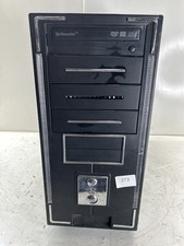 Powmax CP02124HL-02 Mid-Tower Computer Case Vintage Retro Sleeper Build Case picture