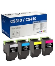 CS310 CS410 701H Toner Cartridge Replacement for Lexmark 70C1HK0 70C1HC0 70C1... picture