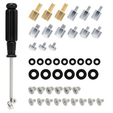46 PCS M.2 NVMe SSD Mounting Screws Kit for Asus Gigabyte ASRock MSI Dell. picture