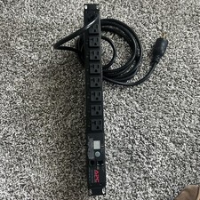 APC AP7901 120V PDU Switched Power Distribution Panel - Black picture