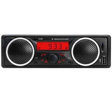Single Din Car Stereo Bluetooth with Two Built-in Speakers 12-24V Car Radio picture
