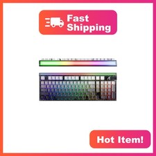 ATTACK SHARK R98HE RT 8000Hz Wired Mechanical Keyboard Moonlight picture