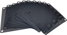 80Mm Fan Filter, 10 Pack Black Computer Fan Grill Cover picture