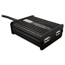 Lind Electronics USBML24801 Dual USB Power Adapter 72in 3-Pin Military picture