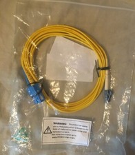 Monoprice Fiber Optic Cable, LC/UPC-SC/UPC, Double G657A1 Single Mode 2.0MM, 3m picture