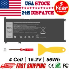 56Wh Laptop Battery For Dell G3 G5 G7 15 3579 3779 5587 7588 81PF3 PVHT1 33YDH picture