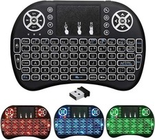 US Mini Wireless Keyboard 2.4G with Touchpad for PC Android Desktop PC TV Box picture