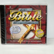 Talking Bible Christian References Software CD Windows 98+ CDR739 Swift Jewel picture