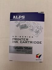 BRAND NEW ALPS Metalic Silver PRINTER INK CARTRIDGES MD SERIES picture