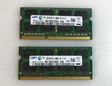 Lot of 2 Samsung 8GB(2X4GB) 2RX8 DDR3-10600S Laptop Memory Ram picture