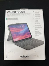 NEW OPEN BOX Logitech Combo Touch Detachable 10th Gen iPad Keyboard Case picture