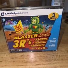 Knowledge Adventure 3R’s Reading Writing Arithmetic Blaster 3CD Ages 4-6 picture