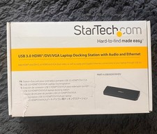 StarTech Dual Monitor USB Laptop Docking Station HDMI DVI VGA USB3SDOCKHDV picture