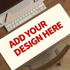 Custom Large Gaming Mouse Pad - Ultra-Thick Rubber Desk Mat with a Non-Slip √ picture