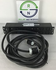 LOT OF 2 Dell AP6031 PDU 200-240V 24A 5T439 4x IEC 60320 C19 outlets picture
