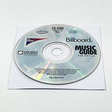 Billboard Music Guide 2nd Edition For Windows 95 Rare Sony VAIO Software 1997 picture