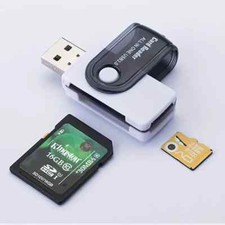 1pc Multi-functional 4-in-1 Card Reader Compatible With MS/SD Card/micro SD/micr picture