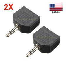 3.5mm Male to 2 3.5mm Female Splitter Adapter picture
