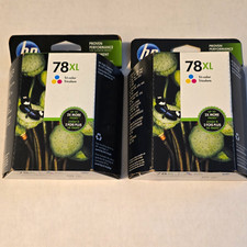 HP 78XL Genuine Original Tri-Color Inkjet Ink Cartridges Lot of 2 38 ml picture