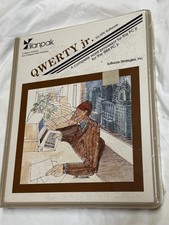 QWERTY jr  IBM PC XT PCjr Software Strategies Vanpak NEW SEALED Word Processor picture