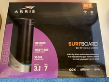 Arris G54 BE18000 WiFi 7 & DOCSIS 3.1 Cable Modem WarrantyThru 1/08/27 picture