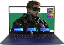 NIMO 15.6'' IPS FHD Laptop, 16GB RAM 512GB SSD, 4-Core AMD Ryzen 5, Win11 picture
