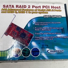 New Sabrent Sata Raid 2 Port PCI Host SBT-SRD2 picture