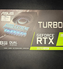 ASUS Turbo GeForce RTX 2070 SUPER 8GB GDDR6 Graphics Card Tested w/ Box picture