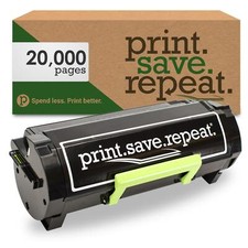 Print.Save.Repeat. Lexmark 601X Toner Cartridge MX510, MX511, MX610, MX611 [20K] picture