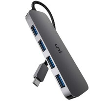 uni USB C to USB Hub Multiport Adapter Aluminum 4 Ports USB C Splitter for La... picture