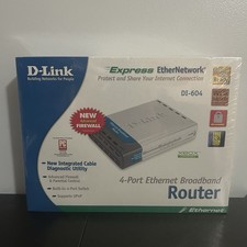 D-Link DI-604 Cable/DSL Router 4-Port Ethernet Broadband XBox Compatible  picture