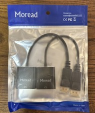 Set of 3 MOREAD Display Port to VGA Adapters - NEW picture