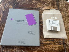 Vintage Microsoft Macintosh Demo Software Lot Excel Word Multiplan Floppy picture