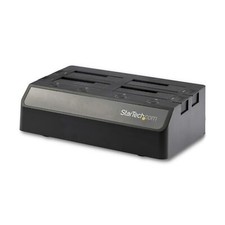 StarTech.com 4-Bay USB 3.1 to SATA Hard Drive Docking Station, 10Gbps USB Har... picture