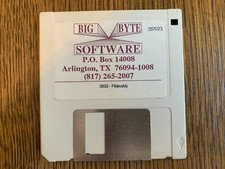 FILEBUDDY PROGRAM PC MS-DOS COMPUTER 3.5