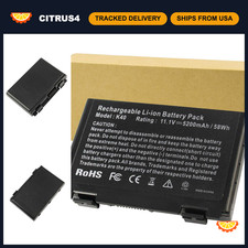 6 Cell Replacement Laptop Battery for ASUS K61IC K60IJ K50IJ A32-F82 A32-F52 X8D picture