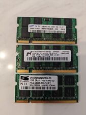 4GB + 2 x 1GB + 1 x 2GB DDR2 LAPTOP RAM Lot of 3 Modules picture