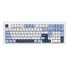 Nacodex Ajazz AK980 V2 Blue White Mechanical Keyboard picture