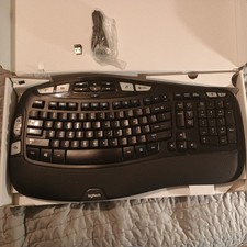 ***Logitech K350 Comfort Wave Wireless Keyboard with dongle - TESTED*** picture