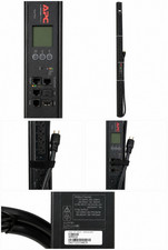 APC AP8932 24-Outlet Metered Switched Rack PDU LED Display NEMA 5-20P Black picture