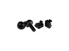 StarTech CABSCREWM62B StarTech.com M6 x 12mm - Screws and Cage Nuts - 100 Pack, picture
